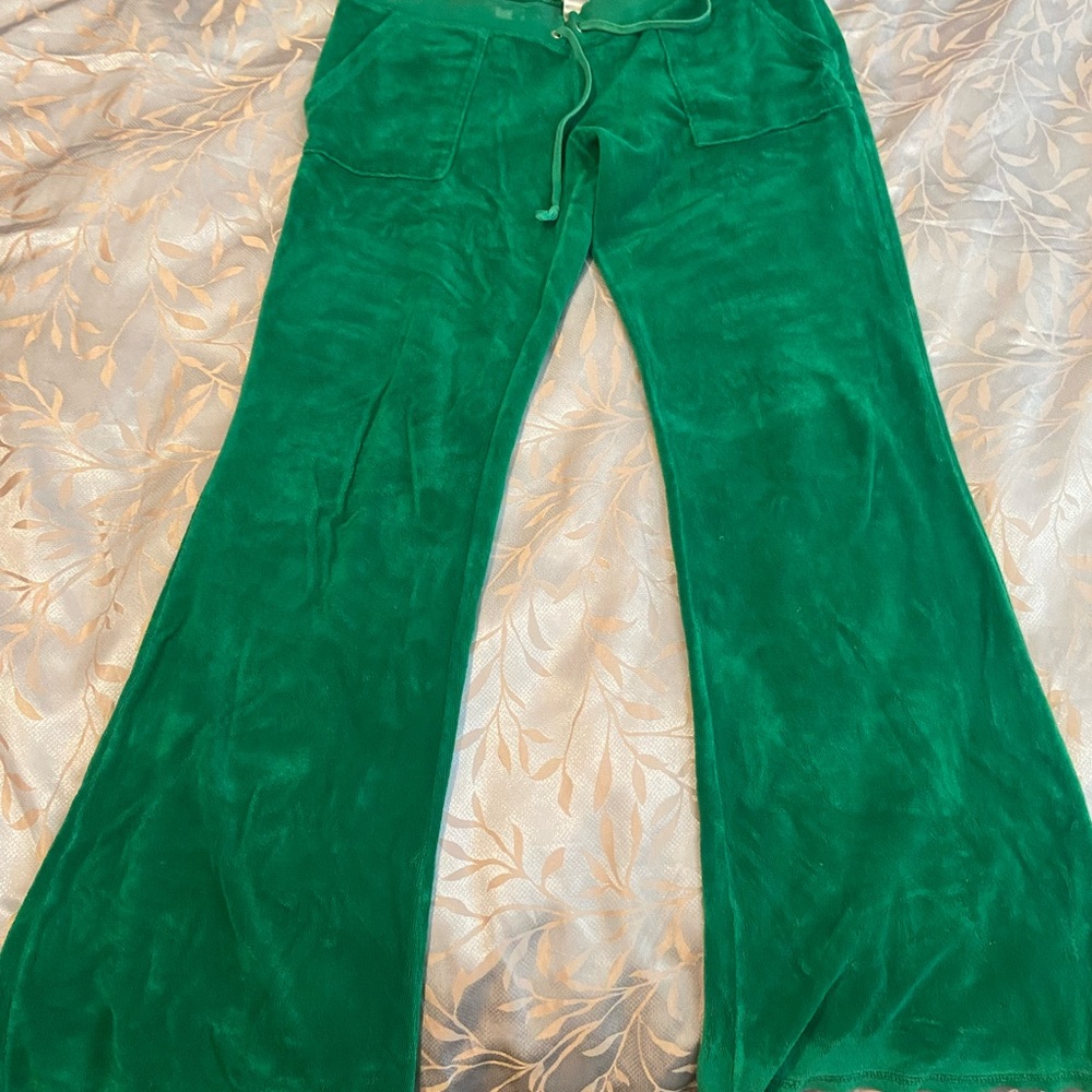 Juicy couture velour pants size M